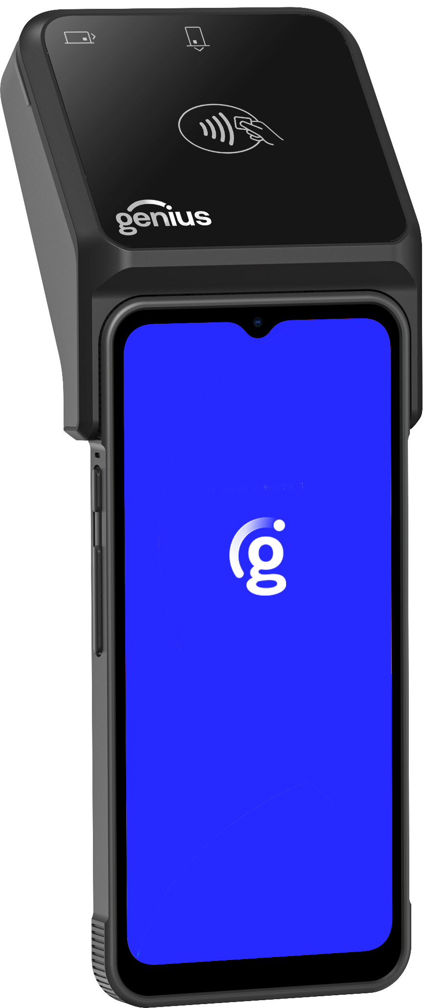 Genius all-in-one handheld point-of-sale and payment device